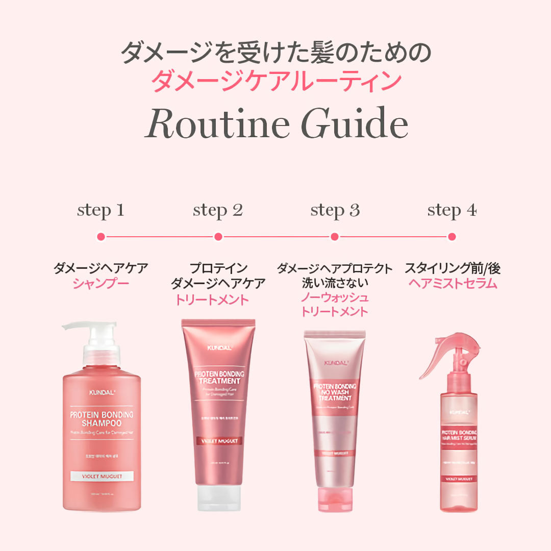 KUNDAL プロテインダメージケアシャンプー|イランイラン