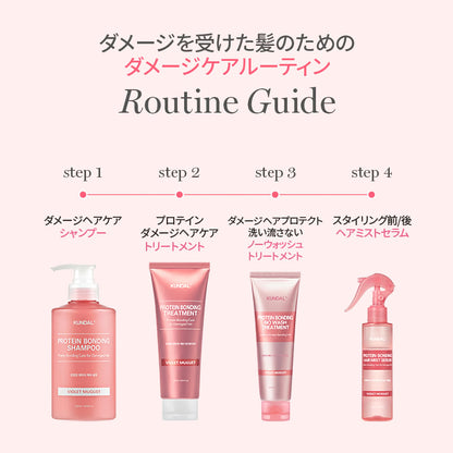 KUNDAL プロテインダメージケアシャンプー｜イランイラン